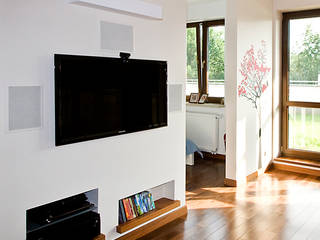 Mieszkanie na Tarchominie, Ładne Wnętrze Ładne Wnętrze Modern Living Room
