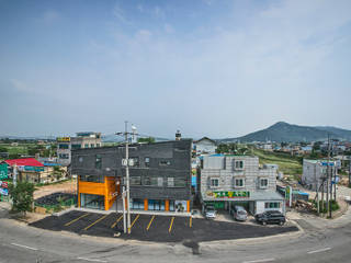 덕산 W-Building, JYA-RCHITECTS JYA-RCHITECTS Modern houses