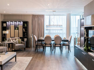 Interior Design : St John's Wood , In:Style Direct In:Style Direct Moderne Esszimmer