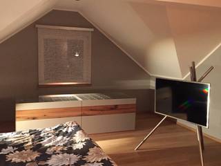 Schlafzimmer, Holz+Design GbR Holz+Design GbR Modern Bedroom