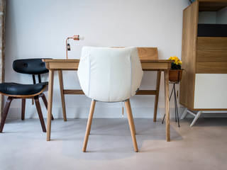 ARZE SHOWROOM, Colectivo Arze Colectivo Arze Scandinavian style study/office