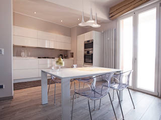 ATTICO PRIVATO, alessandra braida alessandra braida Modern kitchen