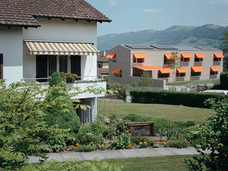 Neubau Doppeleinfamilienhaus , Gut Deubelbeiss Architekten AG Gut Deubelbeiss Architekten AG 房子