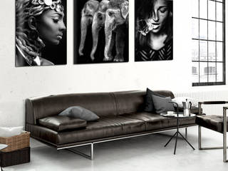 Creative wall art, Posterlounge Posterlounge Industrial style living room