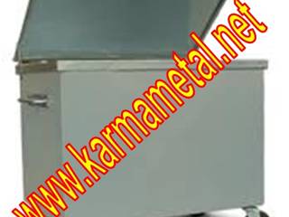 Karma Metal - Galvaniz Çop Konteyneri Sıcak Daldırma Galvanizli Fiyatı Fiyatları, KARMA METAL KARMA METAL Casas industriales