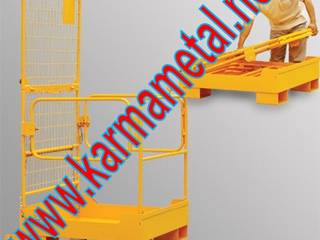 KARMA METAL-Forklift İnsan Personel Adam Taşıma Kaldırma Sepeti, KARMA METAL KARMA METAL Salones industriales