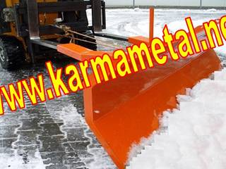 KARMA METAL-Forklift Kar Kum Mıcır Küreme Ataşmanı Kepçesi, KARMA METAL KARMA METAL Spa in stile industriale