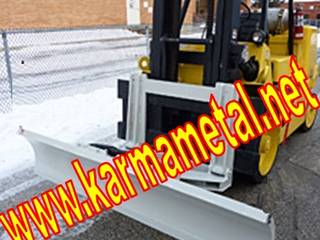 KARMA METAL-Forklift Kar Kum Mıcır Küreme Ataşmanı Kepçesi, KARMA METAL KARMA METAL Palestra in stile industriale