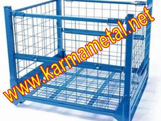 KARMA METAL–TEL KASA TELLİ KAFES HASIR SEPET İMALATI EURO GİTTERBOX KONTEYNER, KARMA METAL KARMA METAL Livings industriales