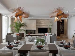 LZF Lamps - nachhaltige Designerleuchten aus Furnierholz, Designort Designort Modern living room انجینئر لکڑی Transparent Lighting
