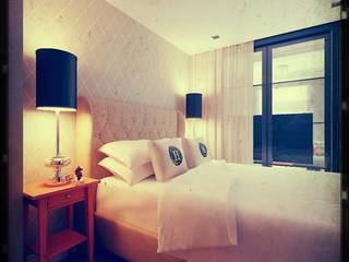 Kill Bill. New York. 2014, KAPRANDESIGN KAPRANDESIGN Phòng ngủ phong cách tối giản