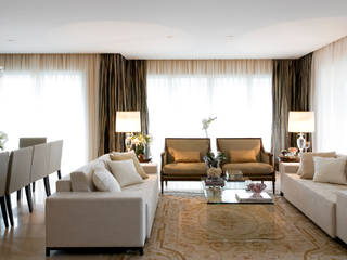 GRAN PARC VILA NOVA, GUSTAVO GARCIA ARQUITETURA E DESIGN GUSTAVO GARCIA ARQUITETURA E DESIGN Classic style living room