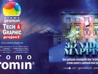Tech & Graphic Project - Video Mapping 3d., Tech & Graphic Project Tech & Graphic Project Industrialer Multimedia-Raum