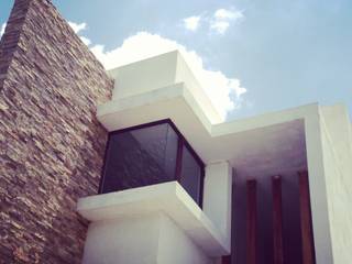 casa 79, Hussein Garzon arquitectura Hussein Garzon arquitectura Modern houses Stone