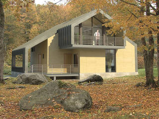 Медный дома, Studio of Architecture and Design "St.art" Studio of Architecture and Design 'St.art' Minimalist houses