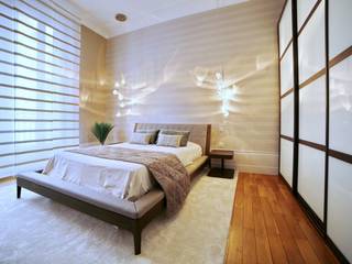 Agencement moderne et sophistiqué d'un appartement, Lisa Paunovitch Design Lisa Paunovitch Design Bedroom