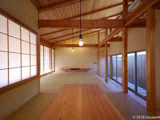 H030 姫路市豊富町の家, （株）ハウスインフォ （株）ハウスインフォ Modern living room