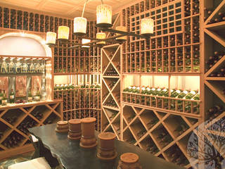 Отделка винного погреба, Lesomodul Lesomodul Classic style wine cellar