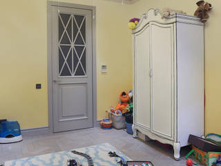 Двери из массива дерева и дверь-книжка, Lesomodul Lesomodul Детская комната в стиле лофт