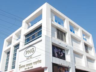 PNG Showroom Ratnagiri, Srujan Interiors & Architects Pvt Ltd Srujan Interiors & Architects Pvt Ltd