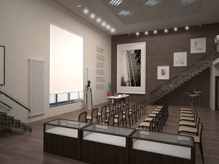 Музей истории МГИМО, дизайн-бюро ARTTUNDRA дизайн-бюро ARTTUNDRA Commercial spaces