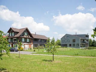 Anbau EFH Meier, Eschenbach, LENGACHER EMMENEGGER PARTNER AG LENGACHER EMMENEGGER PARTNER AG Будинки