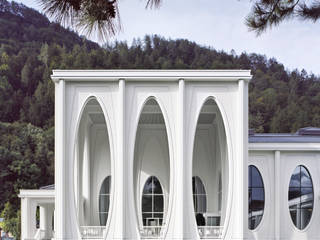 Tamina Therme, Bad Ragaz, Smolenicky & Partner Architektur GmbH Smolenicky & Partner Architektur GmbH مساحات تجارية