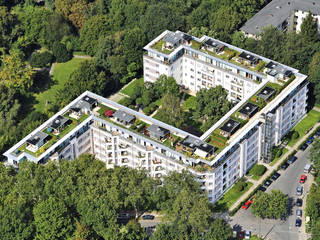 Stindestraße, Carlos Zwick Architekten Carlos Zwick Architekten モダンな 家