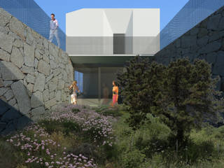 Progetto Ville esclusive "La Ficaccia" Santa Teresa, OT, Sardegna, giovanni marongiu _ GMAvisual giovanni marongiu _ GMAvisual Giardino moderno