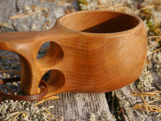 Kuksa Mug, Cairn Wood Design Ltd Cairn Wood Design Ltd Comedores de estilo escandinavo