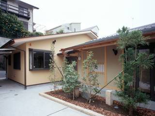 平屋 和風モダンの家, 忘蹄庵建築設計室 忘蹄庵建築設計室 Casas de estilo asiático