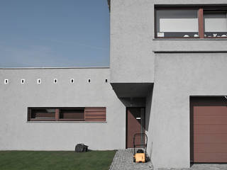 Projekt domu jednorodzinnego - Poznań, Konrad Idaszewski Architekt Konrad Idaszewski Architekt Moderne Häuser
