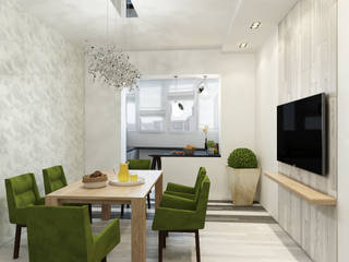 Кухня/столовая, Eclectic DesignStudio Eclectic DesignStudio Dining room