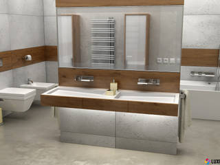 Modern bathroom created by Luxum, Luxum Luxum Baños modernos