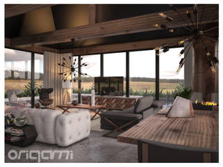 Salon Tasarımı, Origami Mobilya Origami Mobilya Eclectic style living room