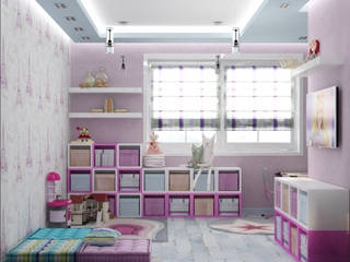 игровая, Eclectic DesignStudio Eclectic DesignStudio Quarto infantil eclético