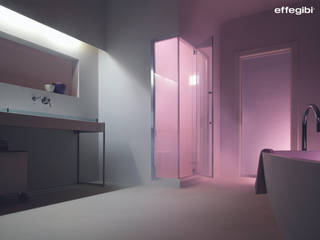 Steam Room and Shower Steam and Sauna Innovation Baños de estilo moderno