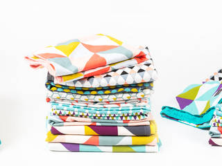 Textiles - MinkyTuck blankets, moKee moKee Moderne kinderkamers Katoen Rood