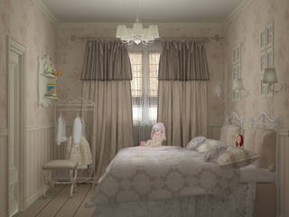 детская спальня, Eclectic DesignStudio Eclectic DesignStudio Quarto infantil campestres