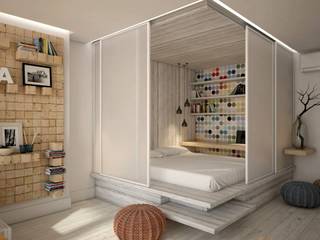 48 метров уюта, YOUR PROJECT YOUR PROJECT Industrial style bedroom