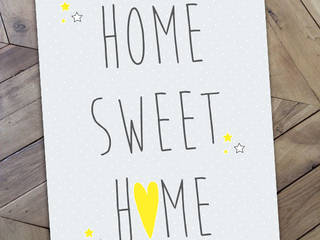 Affiche "Home Sweet Home", idéal pour une petite déco sympa, Suite Créative Suite Créative Salle à manger moderne