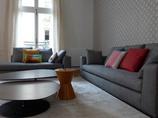 Décoration d'un appartement Haussmannien, Paris, Fella DESPRES, Décoration D'intérieur. Fella DESPRES, Décoration D'intérieur. Modern living room