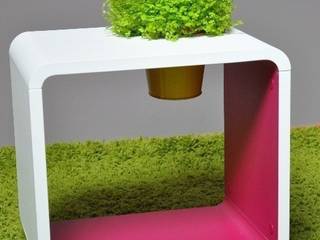 Chevet cube végétal, the green touch !, Evo green design Evo green design Phòng trẻ em phong cách hiện đại