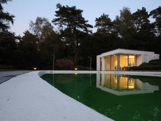 Design bungalow in Bilthoven, Lab32 architecten Lab32 architecten Minimalist pool