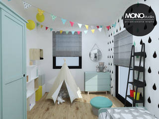 Pokój niemowlaka , MONOstudio MONOstudio Scandinavian style nursery/kids room