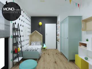 Pokój niemowlaka , MONOstudio MONOstudio Scandinavian style nursery/kids room