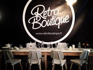 Pop-up 2015, RétroBoutique RétroBoutique Salas de jantar industriais