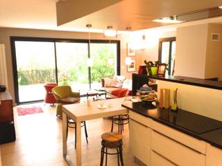 Cuisine ouverte en claustra - Sevrier, Art'Home Art'Home Kitchen