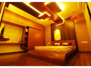 URBAN NEST, Aadyam Design Studio Aadyam Design Studio Modern style bedroom