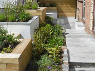 A small contemporary front garden homify Jardin moderne